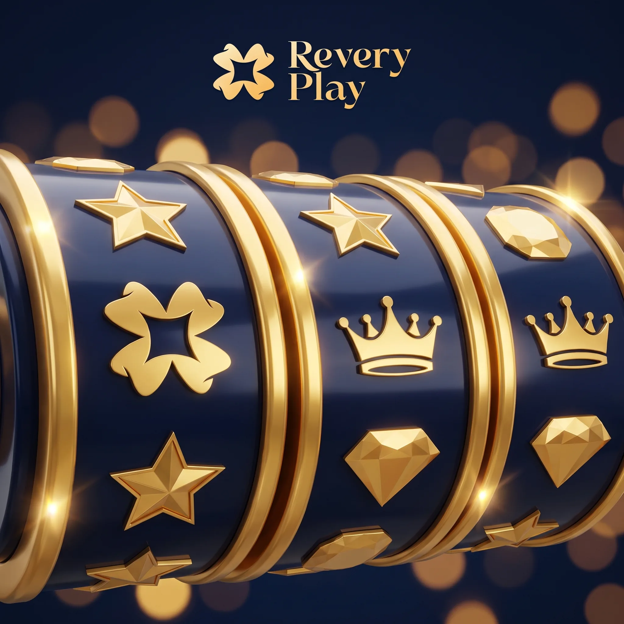Revery Play Spielautomaten im Gold Lounge Design